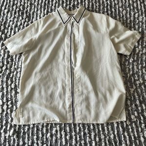 Cream Alfred Dunner button up